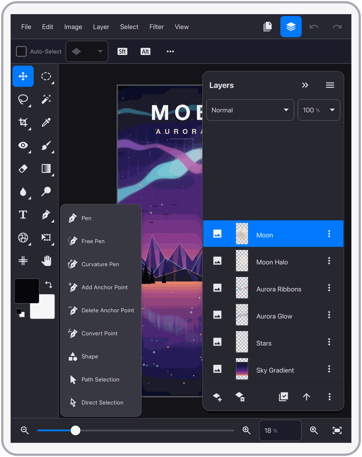 Desktop-Style iPad Layout and Interaction